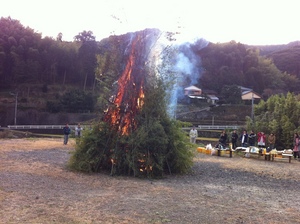 間の瀬地区子供会鬼火